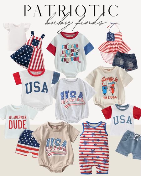 Patriotic baby outfits - amazon baby boy outfits for 4th of July - baby girl outfits - 4th of July baby outfits - amazon Memorial Day baby outfits - amazon baby must haves - amazon toddler 4th of July outfits 



#LTKSeasonal #LTKbaby #LTKkids