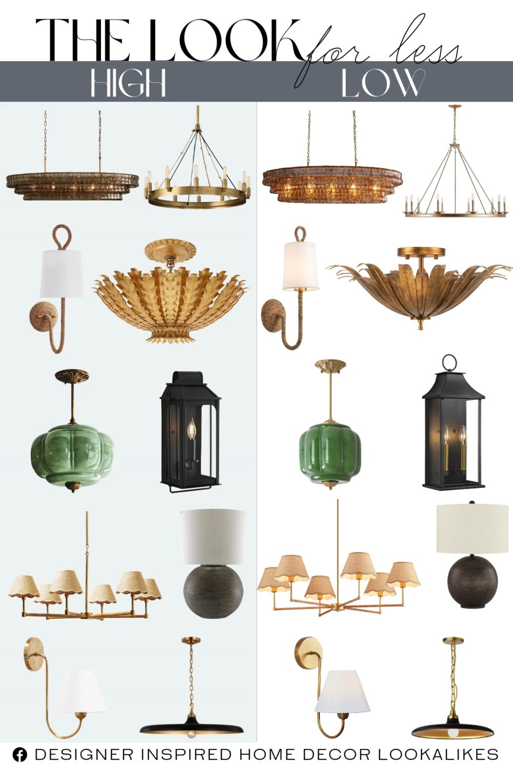 Top 10 Designer Lighting Dupes from Amazon. Best Designer Lighting Dupes on Amazon. Affordable Designer Lighting Alternatives. Cheap Designer Lamps & Fixtures. Amazon Finds: Designer Lamp Dupes. Stylish Lighting Dupes for Less. 

Home more affordable option find copy cat similar look for less budget friendly affordable cheap cheaper beautiful pretty. Clearance sale coupon code discount code promo code luxury lookalike look a like Inspo inspiration inspired by idea ideas Love like these? I share multiple every day in my FB group.
#LTKhome #amazondupes #top10dupes #lightingdupes #lookforless #amazonfinds #designerdupes #lightinginspo 

 #LTKHome