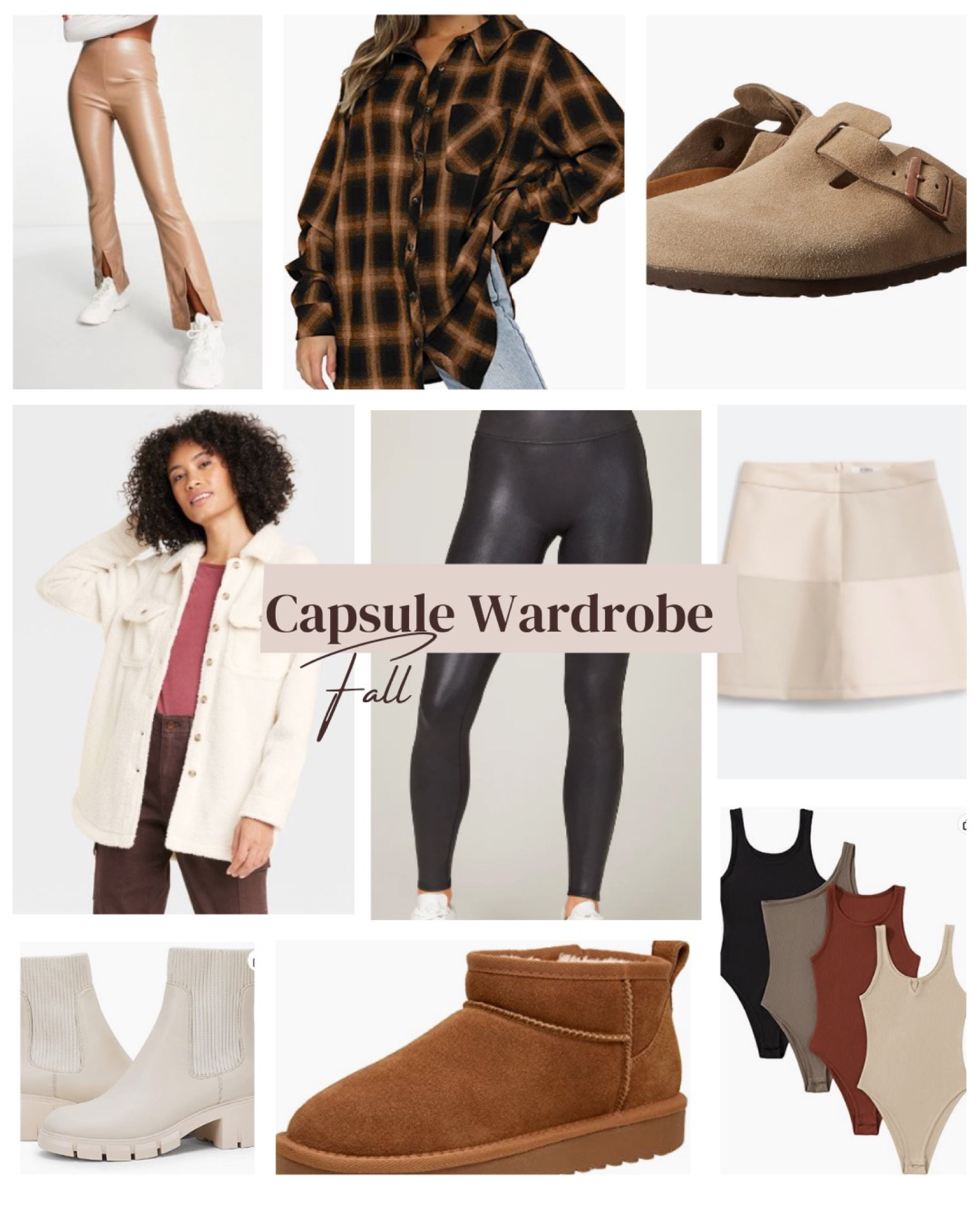 Capsule wardrobe : fall edit 

#LTKfamily #LTKcurves #LTKSeasonal