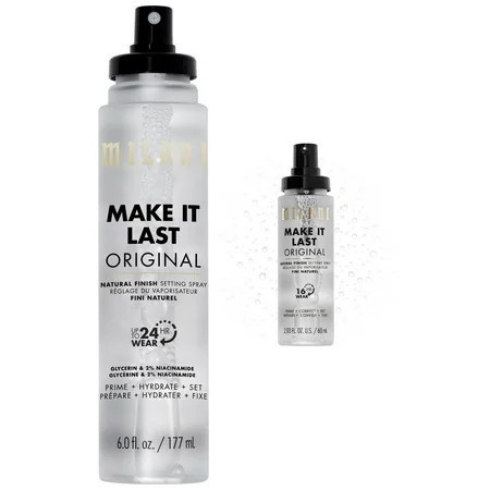 Milani Make It Last Setting Spray Duo 2.03 fl oz + 6 fl oz | Walmart (US)