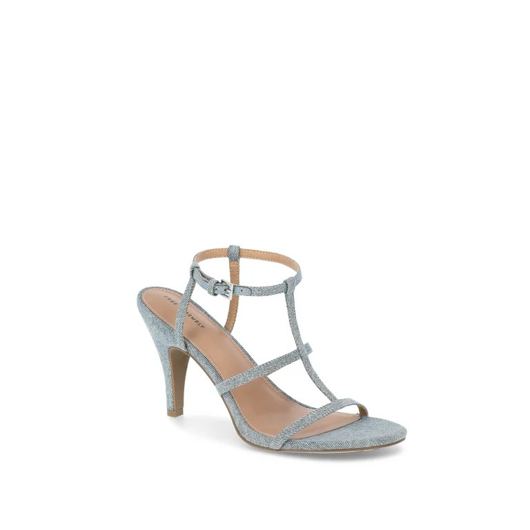 Free Assembly Women's Strappy Stiletto Sandals, Sizes 6-11 | Walmart (US)