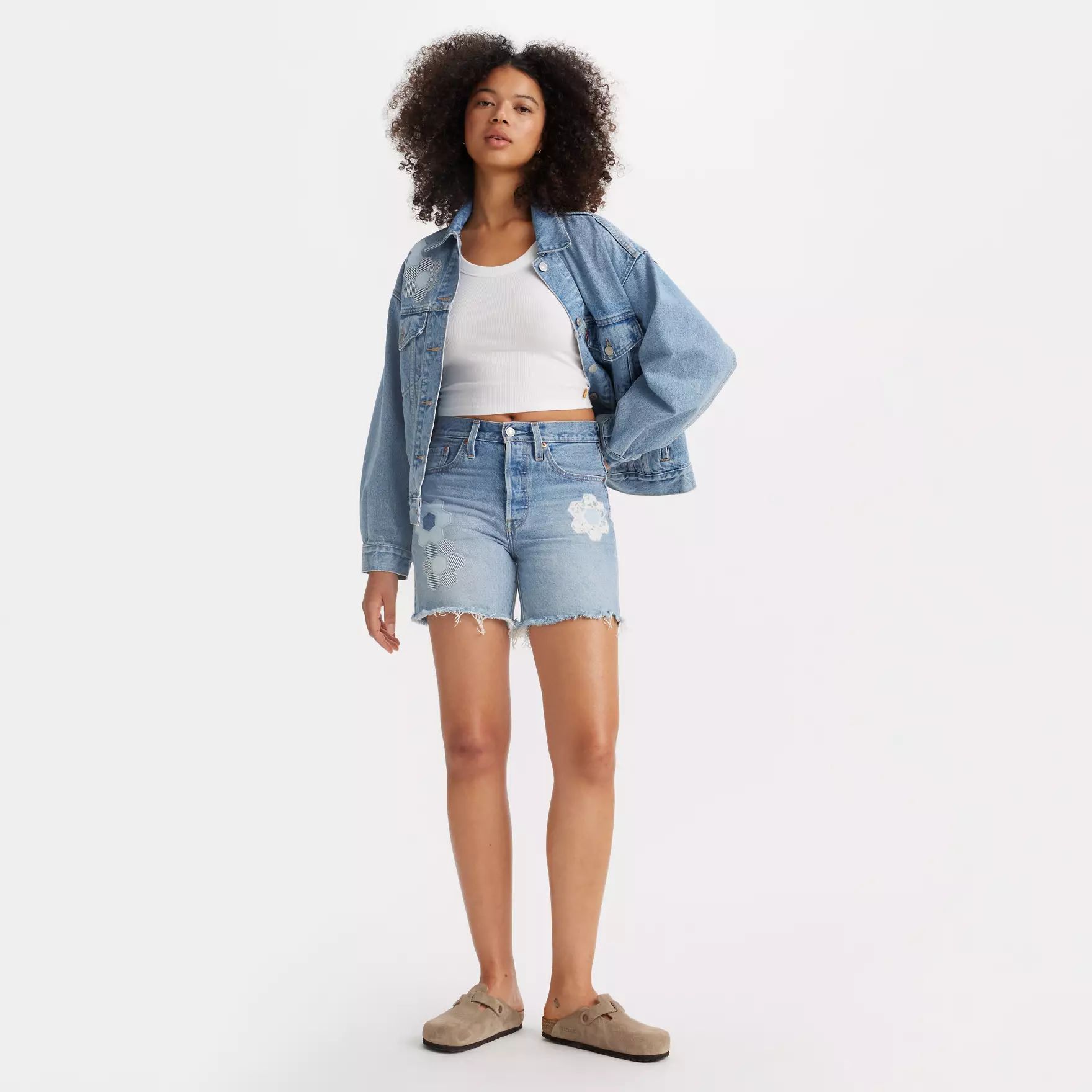 501® Mid Thigh Women's Shorts | Levi's US