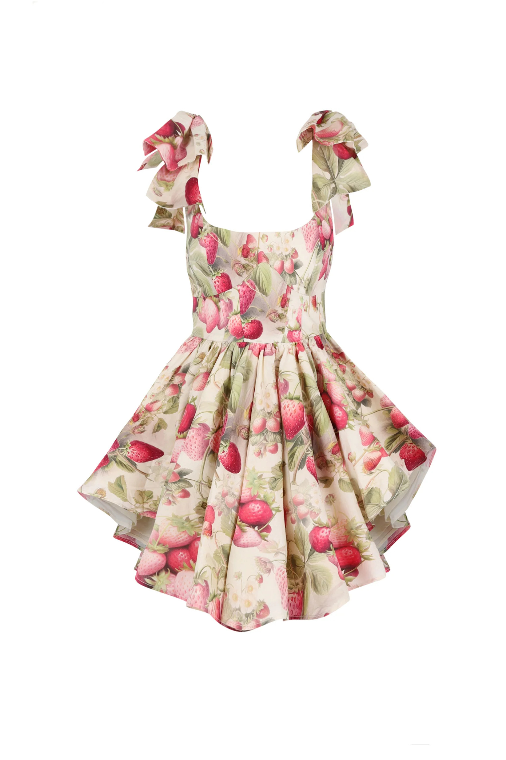 The Strawberry Cream Farmers Market Dress | Selkie Collection