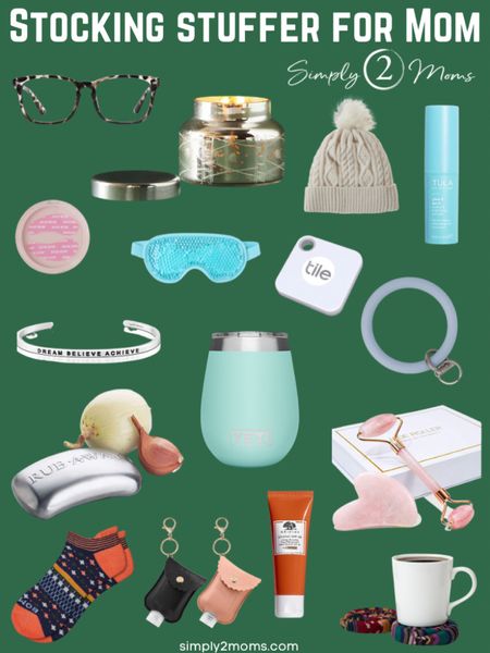 Fill moms stocking with everything she wants! Everything from skincare to jewelry to socks and more. Yeti insulated wine cup to keep her Chardonnay chilled or a cool coaster to keep her coffe cup warm. Check out all our ideas! #stockingstufferideas #Christmasgifts

#LTKHoliday #LTKGiftGuide #LTKSeasonal