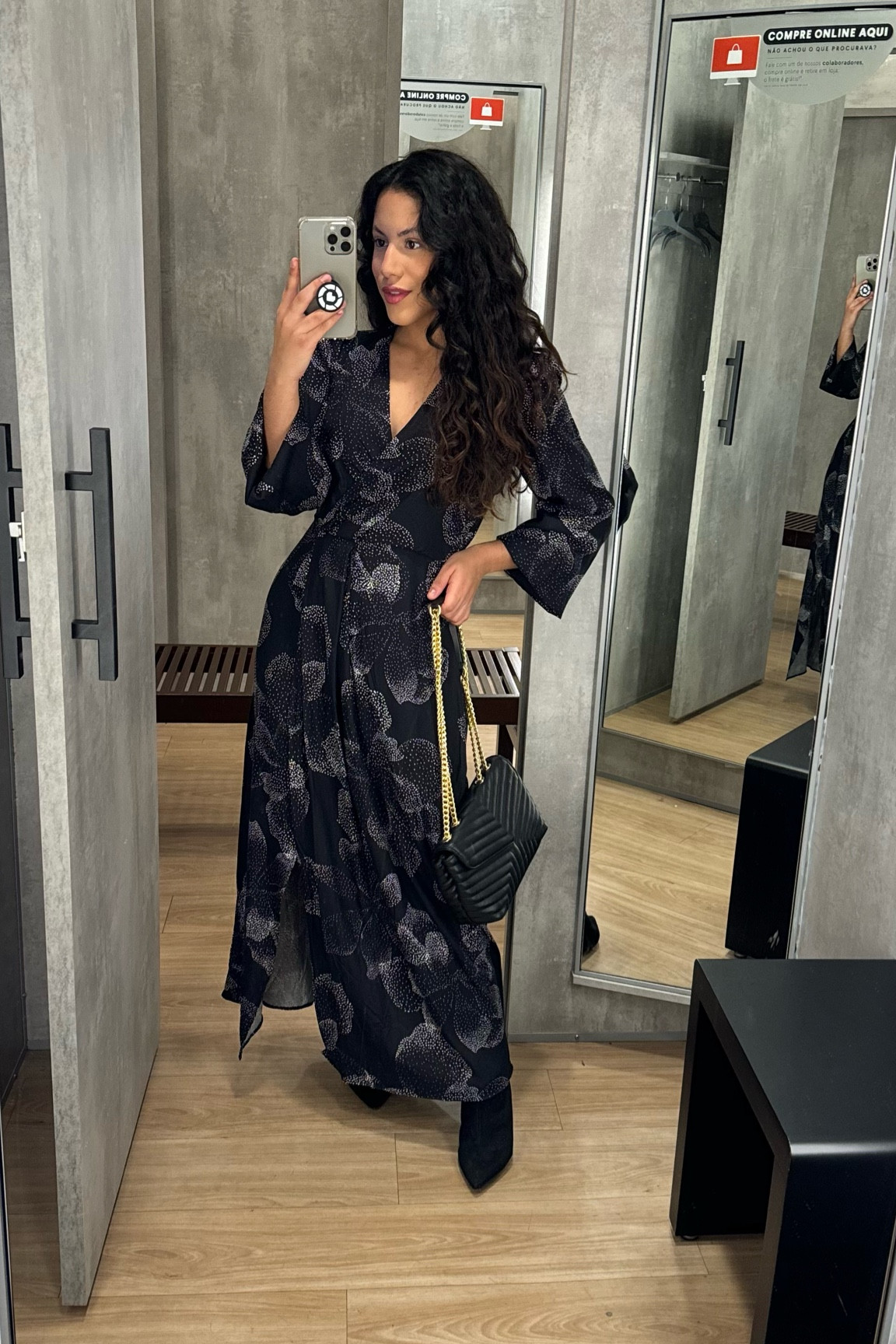 agora uma foto para vocês conseguirem ver melhor o look 🖤 cupom de desconto: GABISILVERIO 

#LTKbrasil