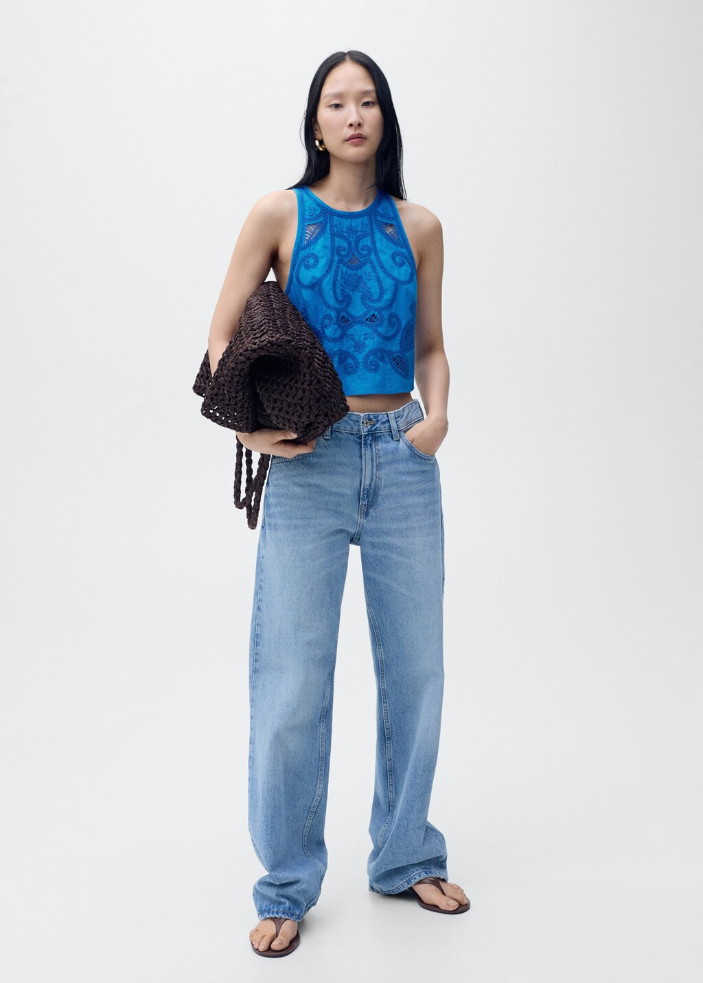 Results for "Blue embroidered top" | Mango (US/MX/AU)