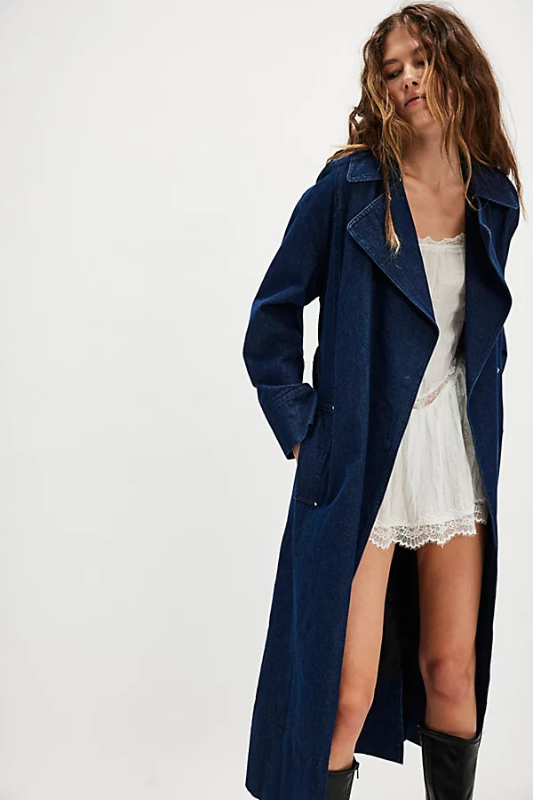 Tate Denim Trench | Free People (Global - UK&FR Excluded)