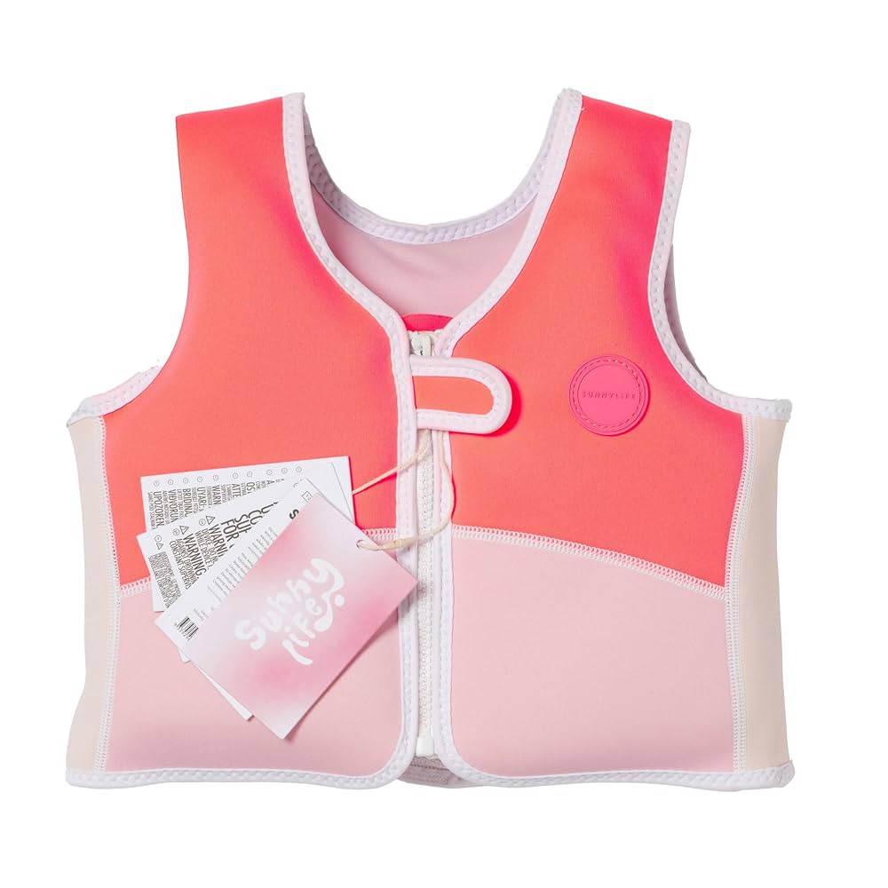 SUNNYLiFE Swim Vest - Constructed with Neoprene Plus a Secure Front Zip and Develop Water Confide... | Amazon (US)