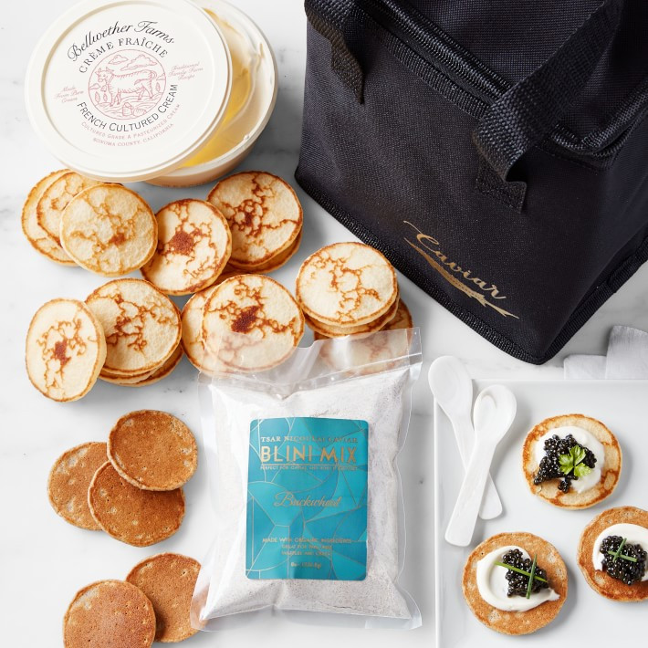Tsar Nicoulai Let's Make it a Party Caviar Bundle | Williams-Sonoma