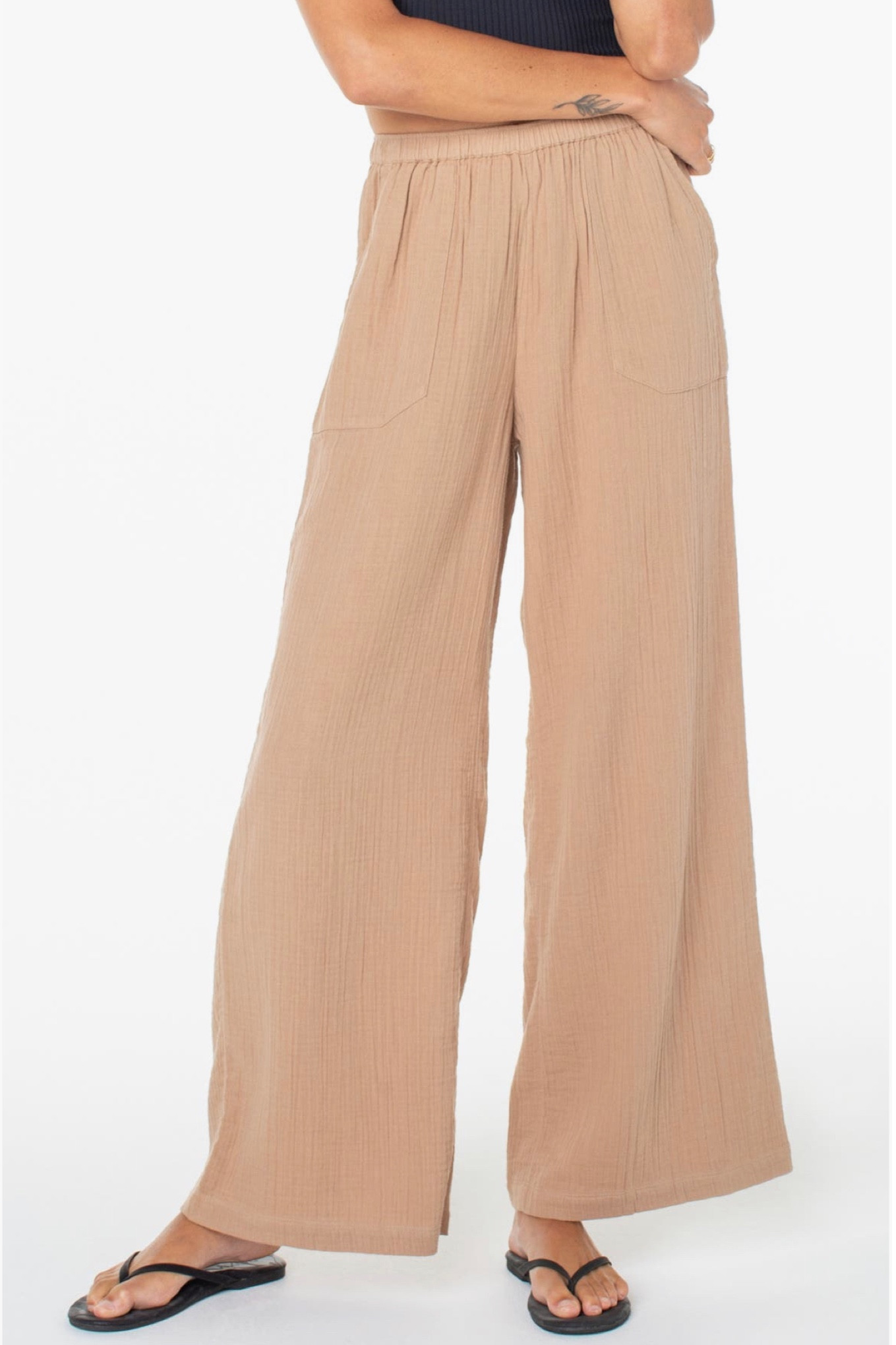 100% organic cotton pants. These are SO cozy!!