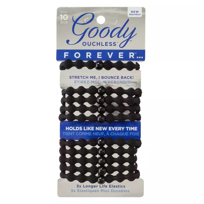 Goody Ouchless Forever Elastic Hair Ties - 10ct | Target