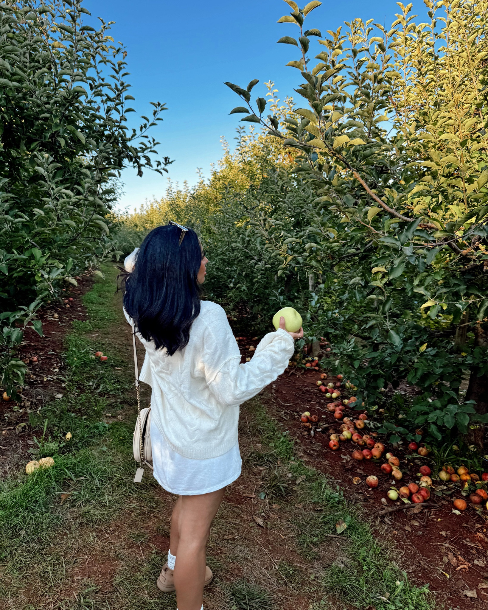 Apple picking! #falloutfits #sweaterweather #autumnlooks #applepicking #uggs

#LTKFindsUnder50