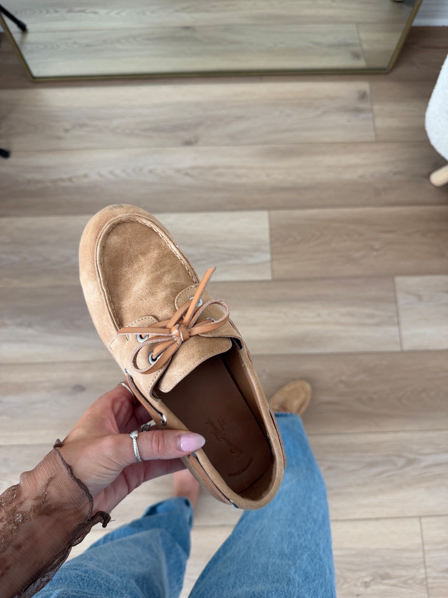 Trending for spring!!! Love these boat shoes. Fit tts!