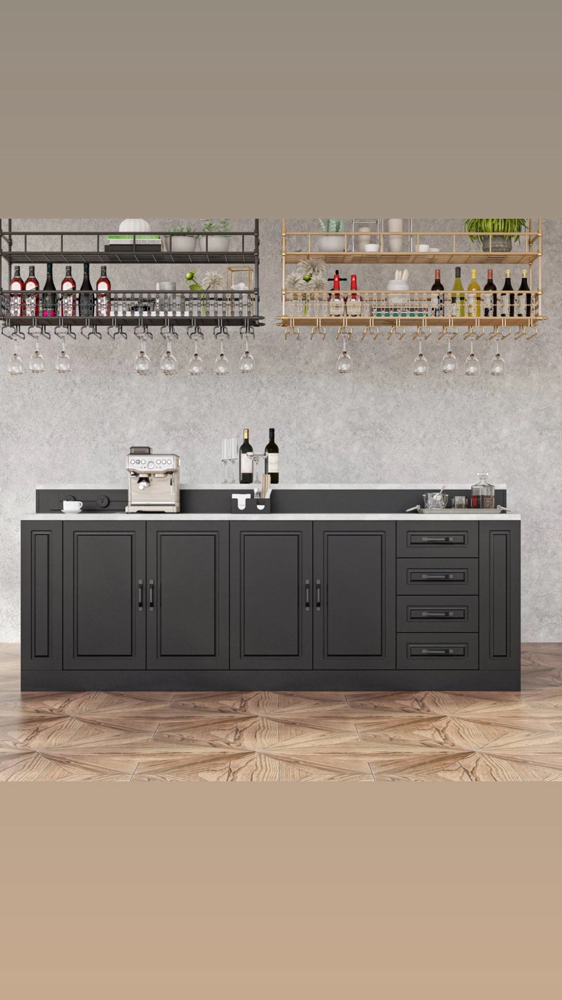 94.5" Wide Home Bar With 2 Cabinets & 4 Drawers

#LTKU #LTKSaleAlert #LTKHome

#LTKActive #LTKU #LTKHome
