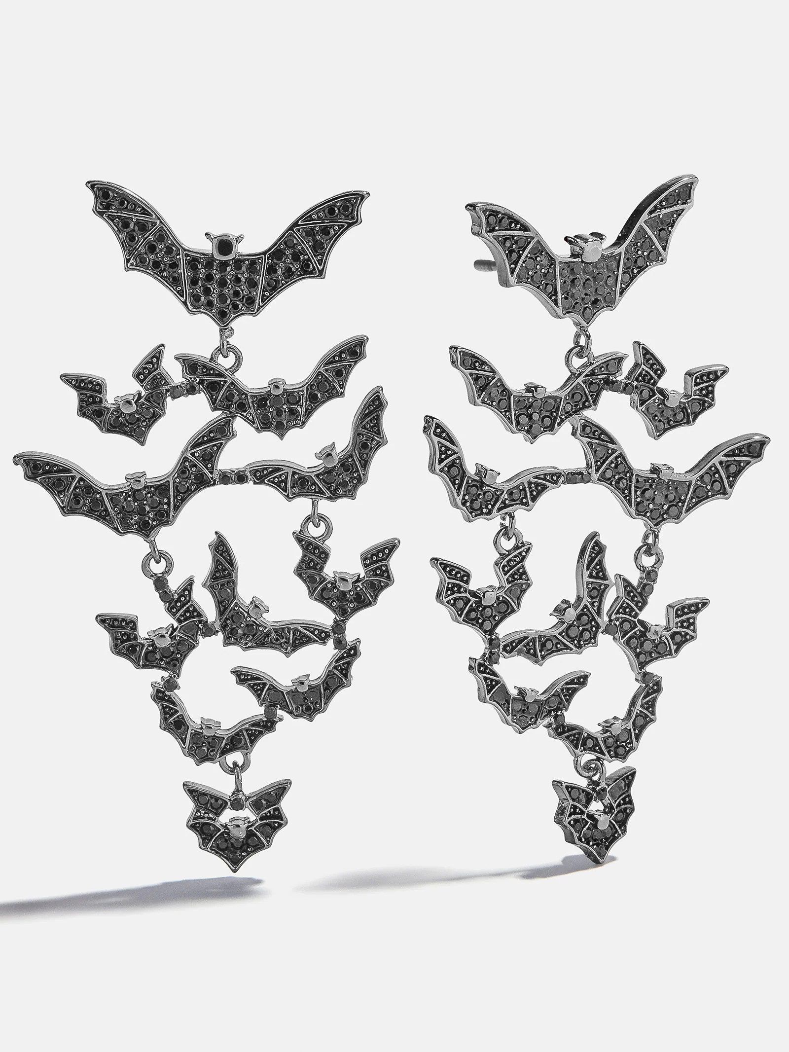 In Full Flight Bat Earrings - Bat | BaubleBar