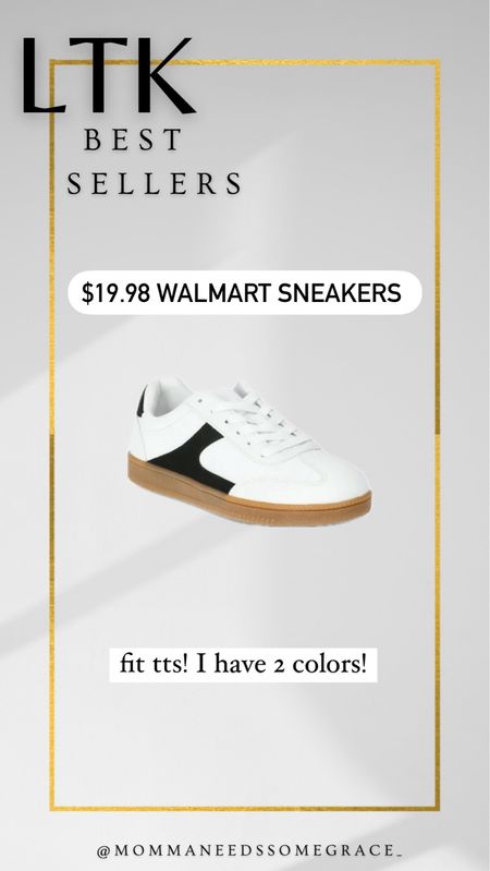 Weekly most loved items- Walmart sneakers! Tts and so good!

#LTKSeasonal #LTKFindsUnder100 #LTKShoeCrush