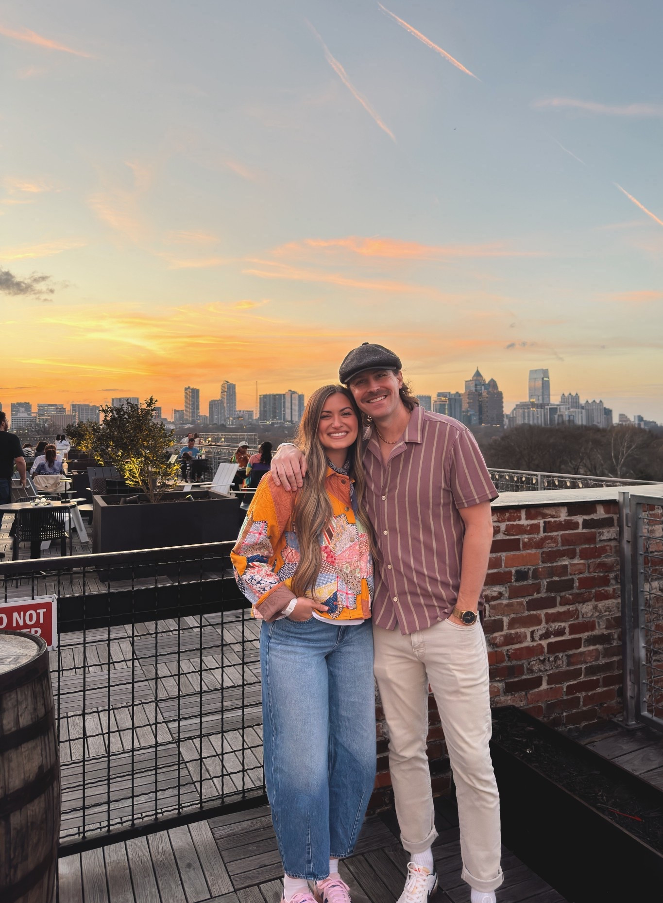 spring day in ATL ootd 🌸🌇🫶🏼 my jacket is handmade by caitlinpaigecreative.com!!🪡

couples spring outfits | spring finds | target finds

#LTKootd #LTKMens #LTKdayinmylife