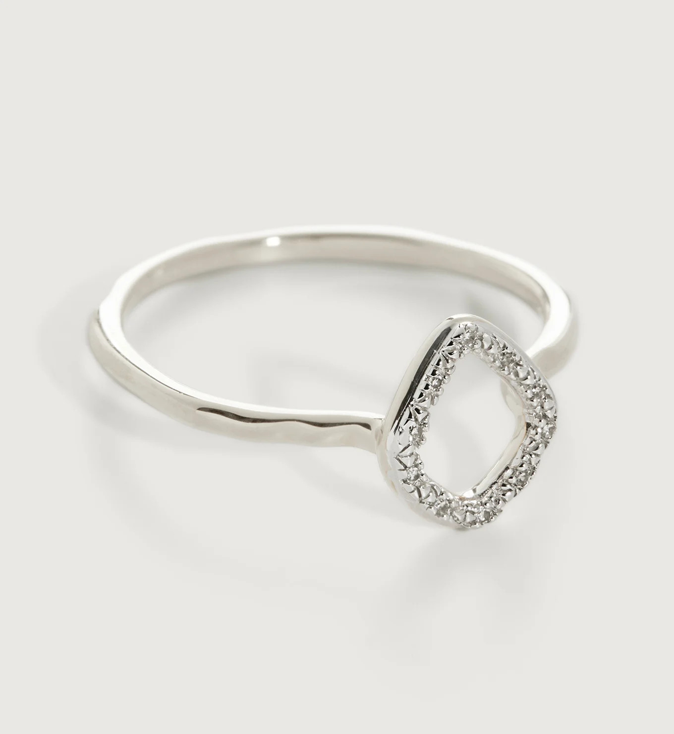 Riva Mini Kite Stacking Ring | Monica Vinader (Global)