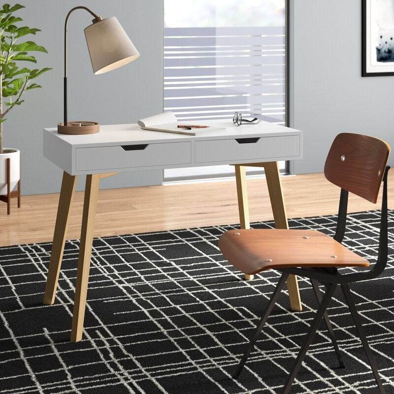 Home Office Decor - White Desk | Wayfair North America