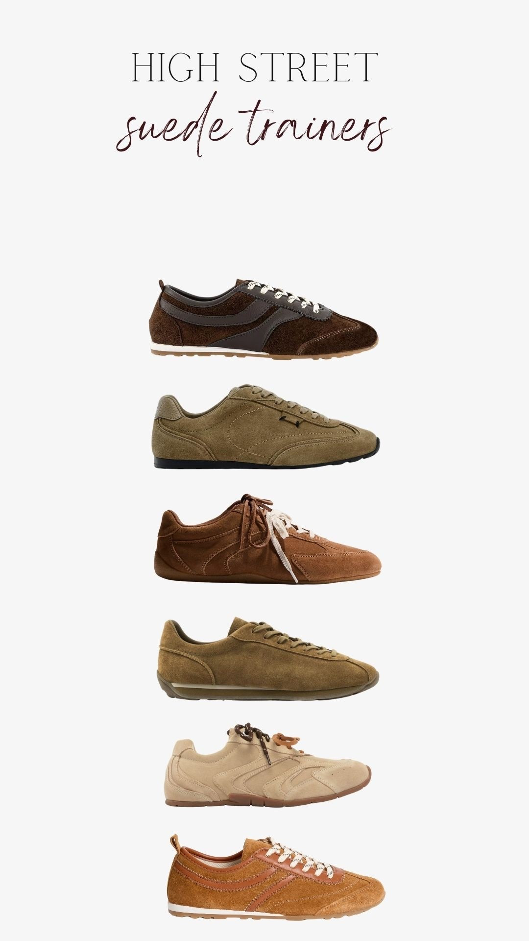 High street suede trainers 


#LTKuk #LTKwinter