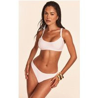 White Scoop Bikini Top | PrettyLittleThing US
