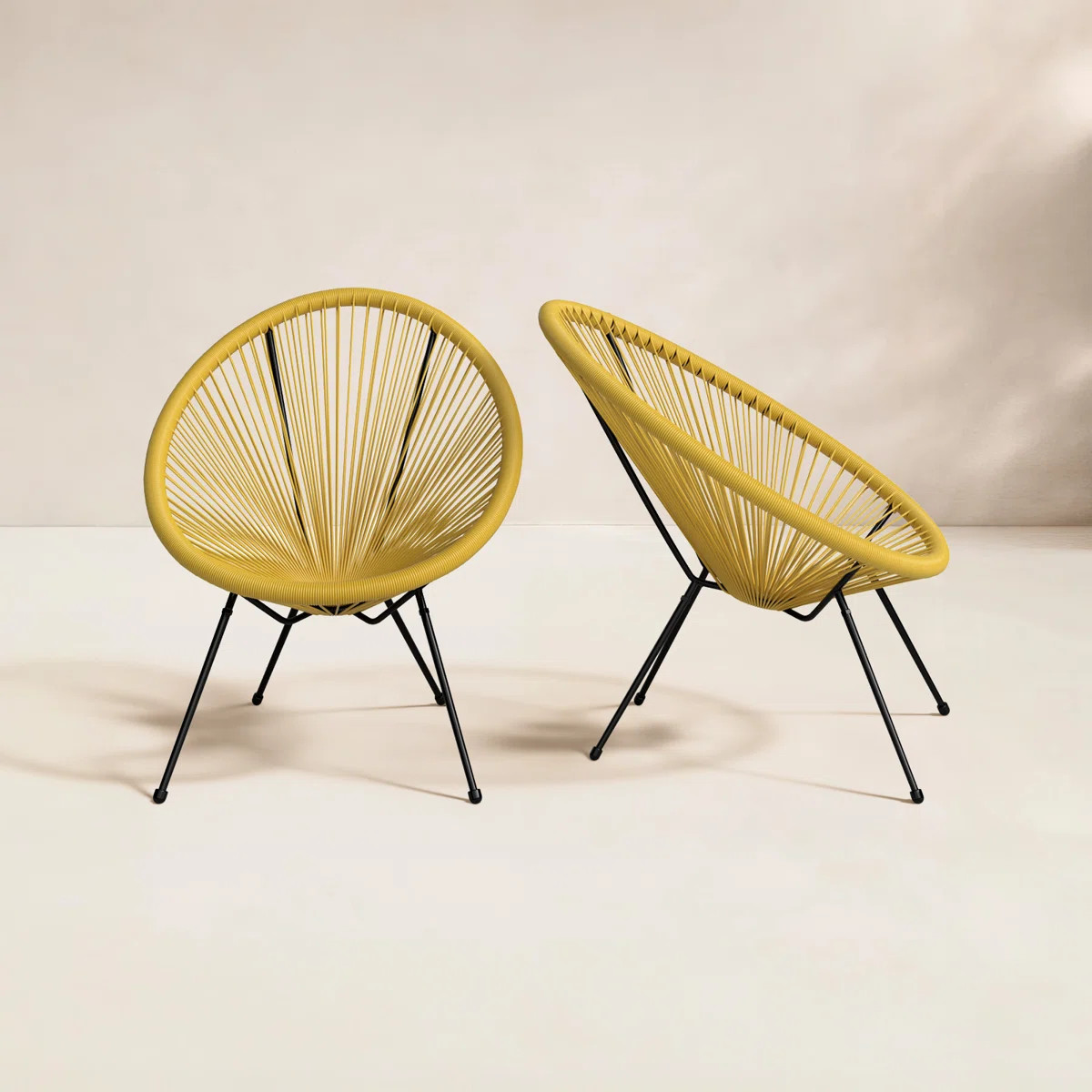 Outdoor Hammock Weave Patio Chair (Set of 2) | Wayfair North America
