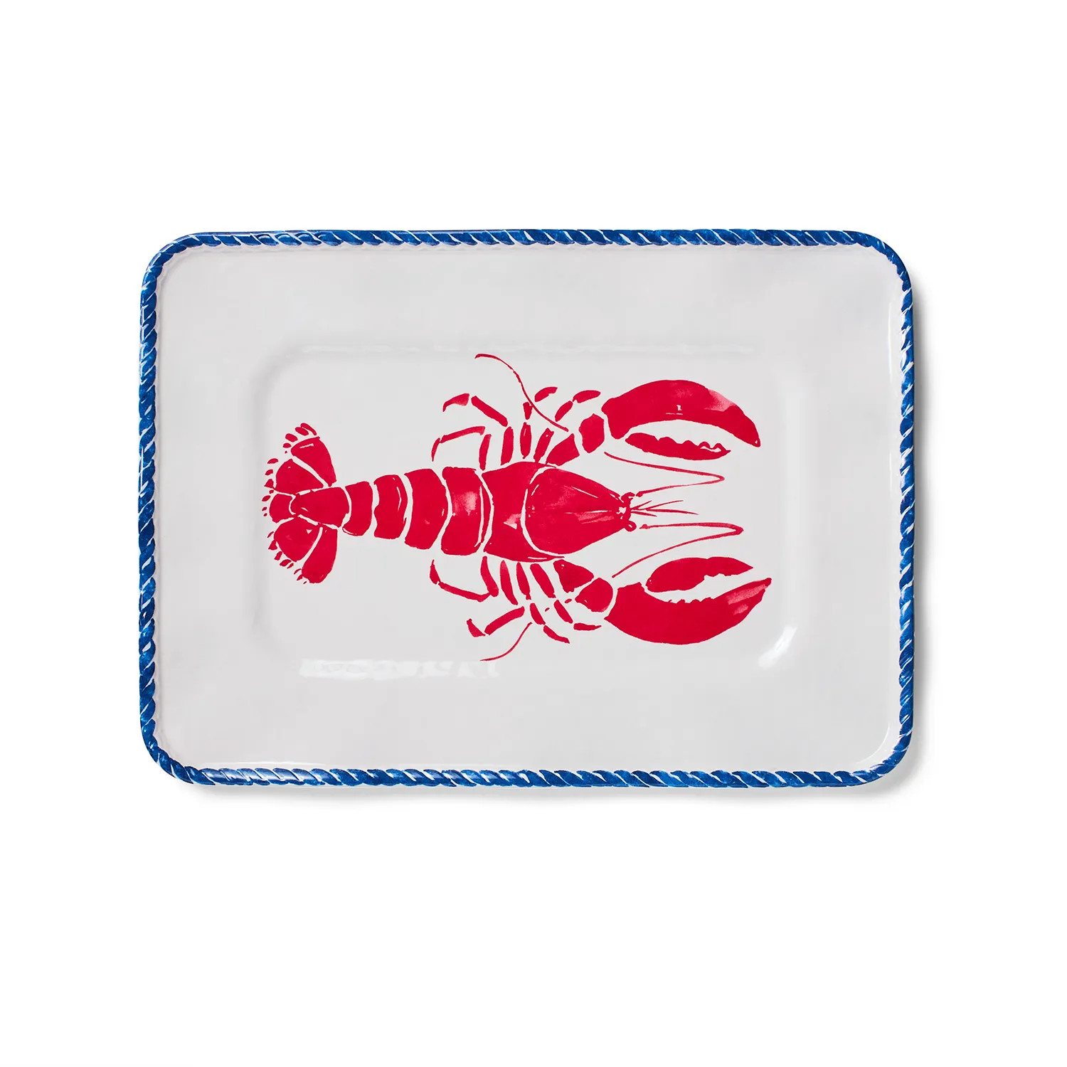 Sur La Table Seaside Lobster Melamine Rectangular Platter | Sur La Table