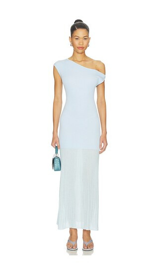 4th & Reckless Nyola Knit Dress in Baby Blue. - size M | Revolve Clothing (Global)