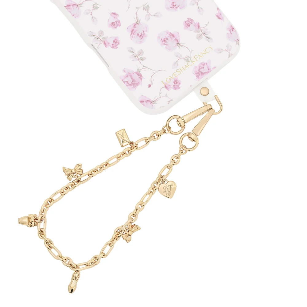 Case-Mate x LoveShackFancy Phone Charm - Gold | Case-Mate