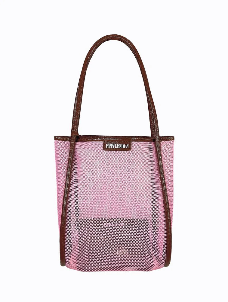 Nana Net Tote - BB Pink / Choc | Poppy Lissiman (Global)