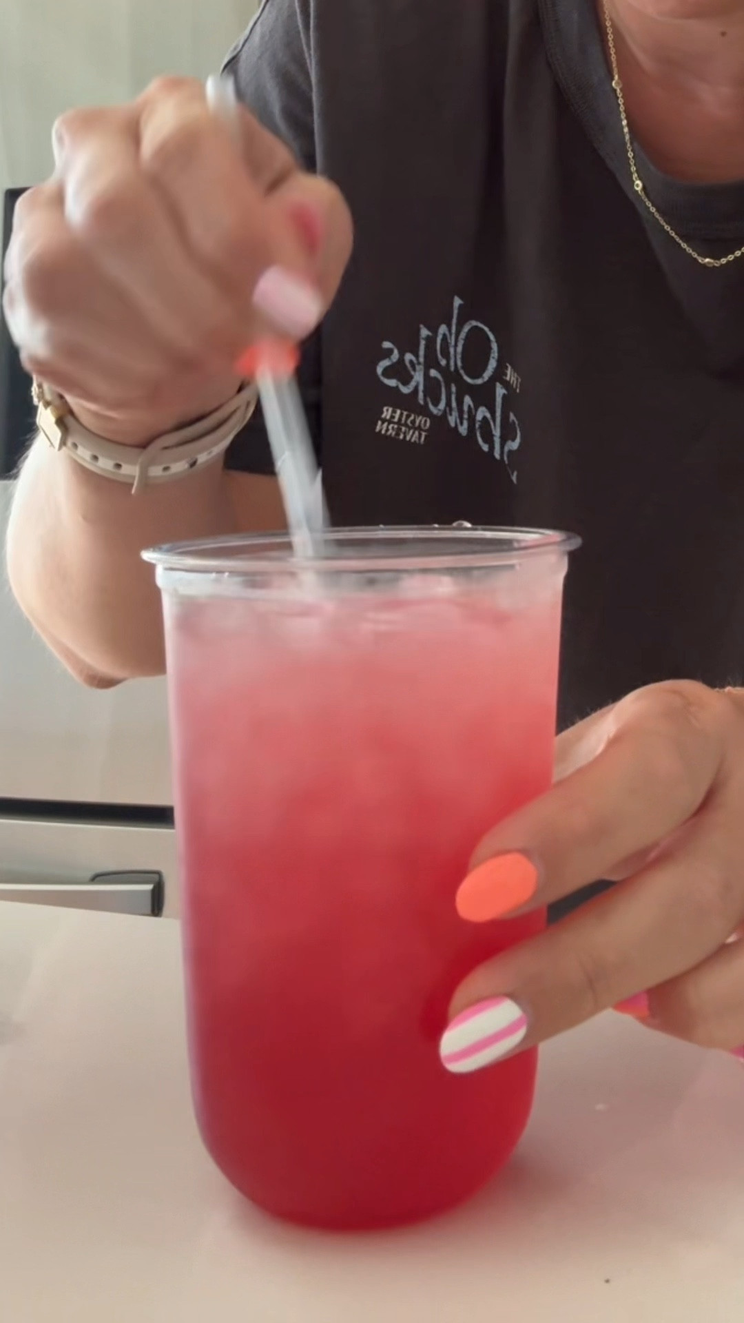 My go at attempting to make a “at home Strawberry Refresher Drink” for my teenage daughter!🤞🏻✨