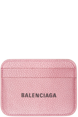 Balenciaga - Pink Cash Card Holder | SSENSE