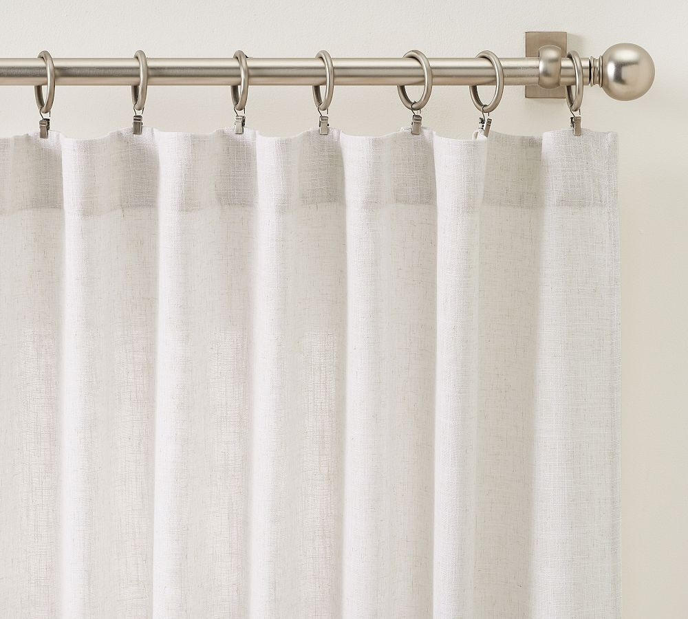 Brixton Textured Curtain - Set of 2 | Pottery Barn (US)