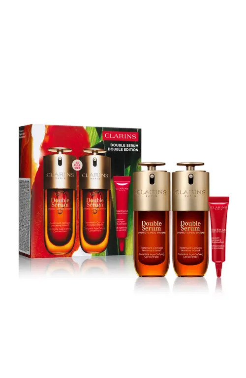 Clarins DOUBLE SERUM® Double Edition Anti-Aging Set (Nordstrom Exclusive) $324 Value at Nordstrom | Nordstrom