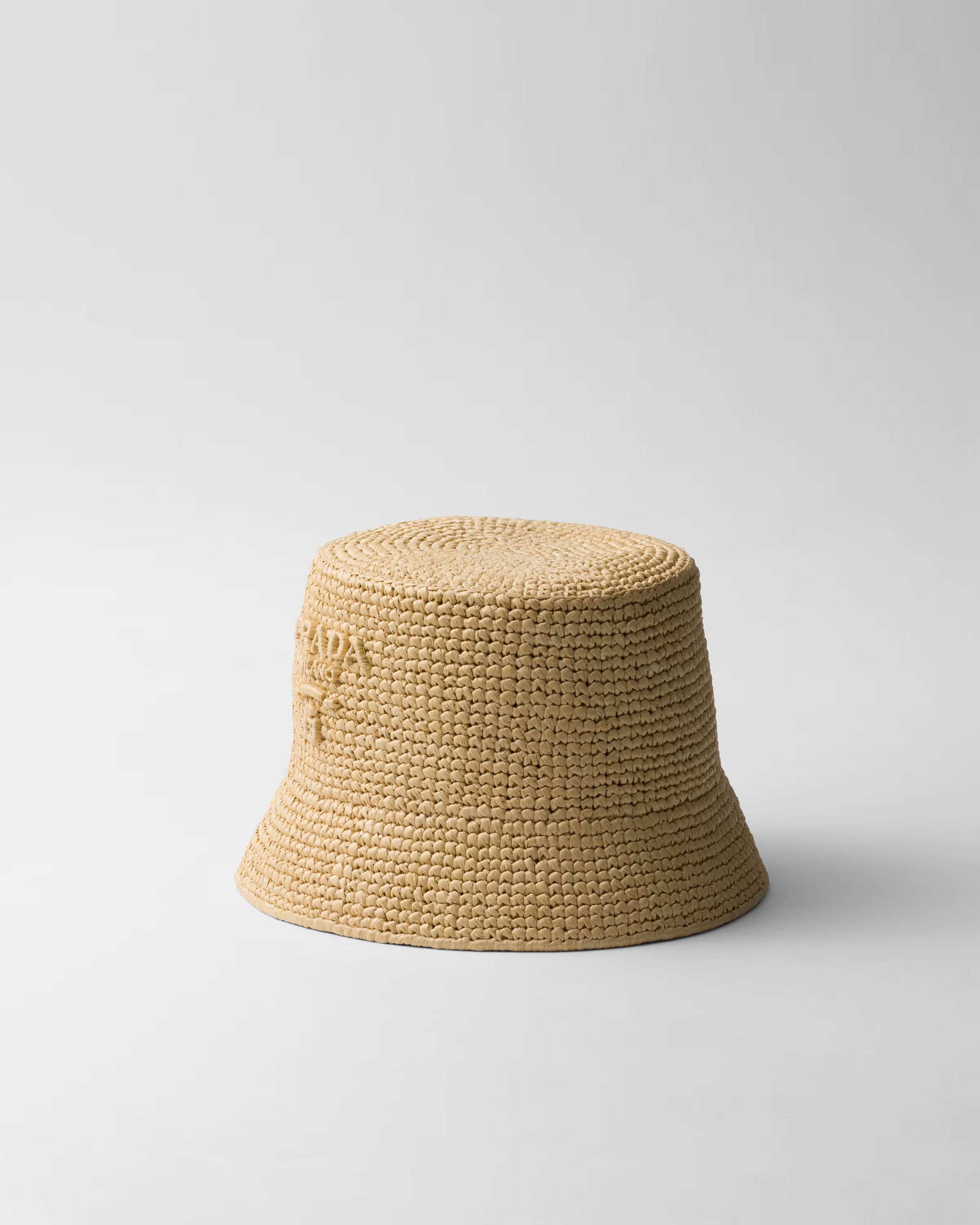 Crochet bucket hat | Prada US