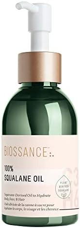 BIOSSANCE 100% Squalane Oil - Sustainable, Vegan Face Oil & Body Oil - Hydrating, Fast-Absorbing ... | Amazon (US)