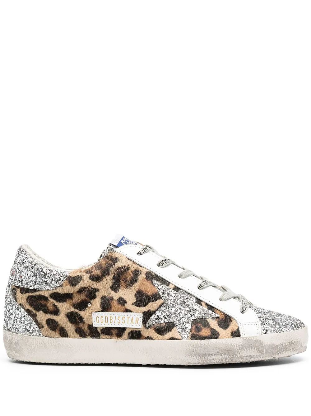 Superstar leopard print sneakers | Farfetch (US)