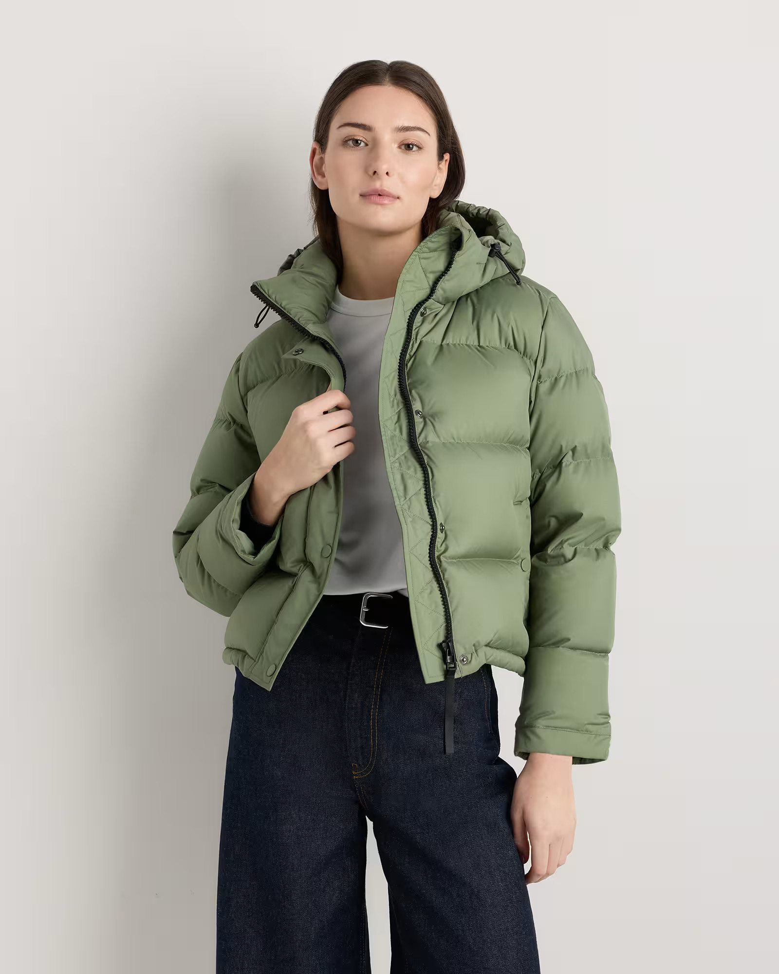 Responsible Down Cropped Puffer Jacket | Quince