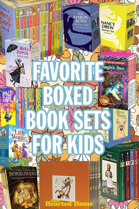 My favorite box book sets for kids ❤️

#LTKHoliday #LTKfamily #LTKkids