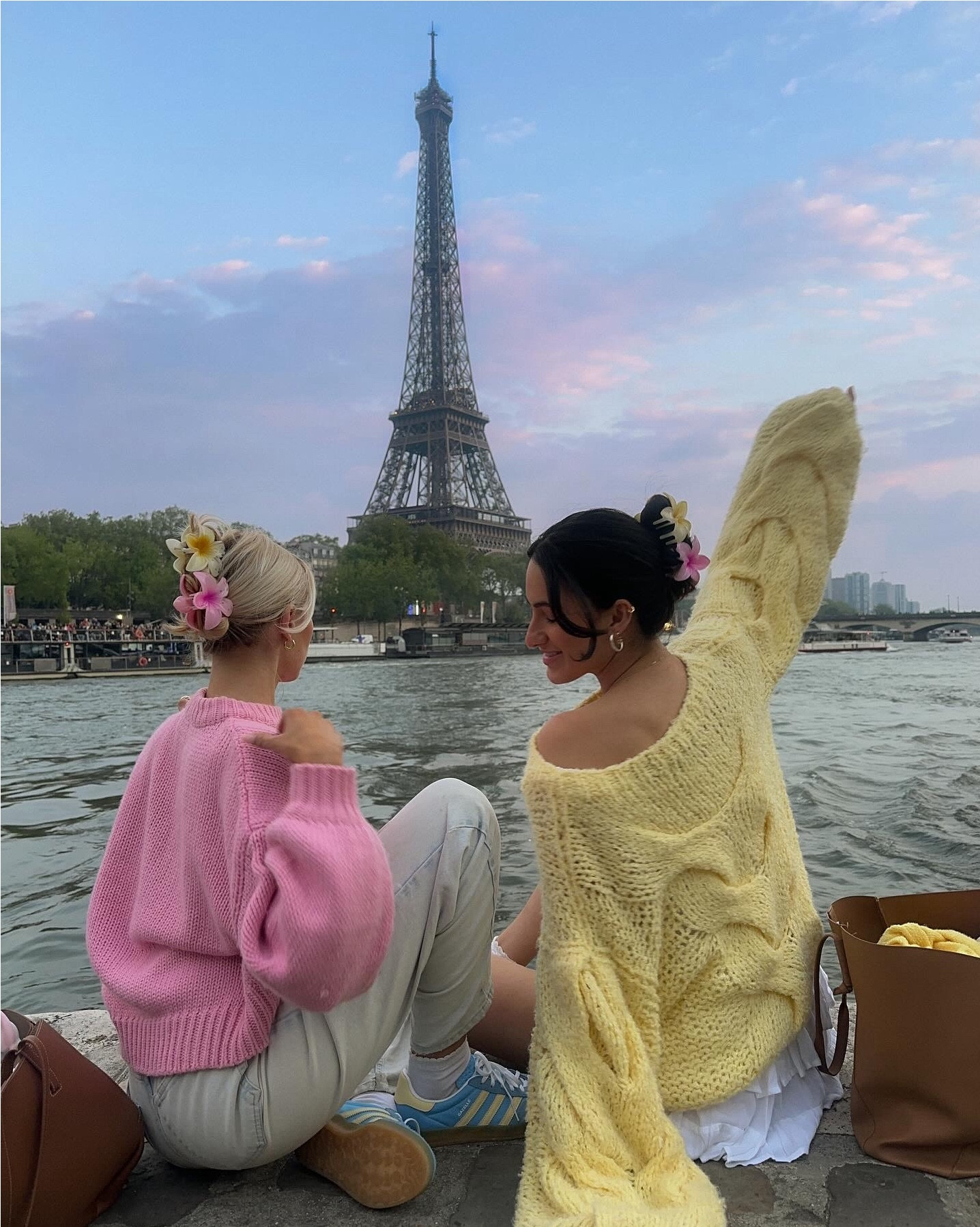 Spring outfits in Paris 🎀🍋✨🧺