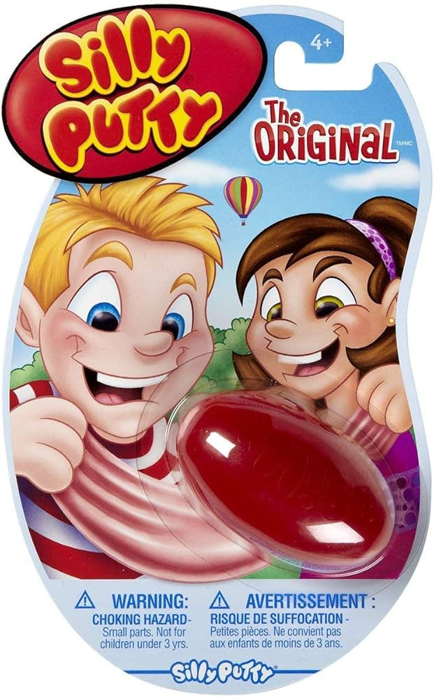 Amazon.com: Crayola Silly Putty CRY08-0313 3-Pack Original, 3 Pack : Toys & Games | Amazon (US)