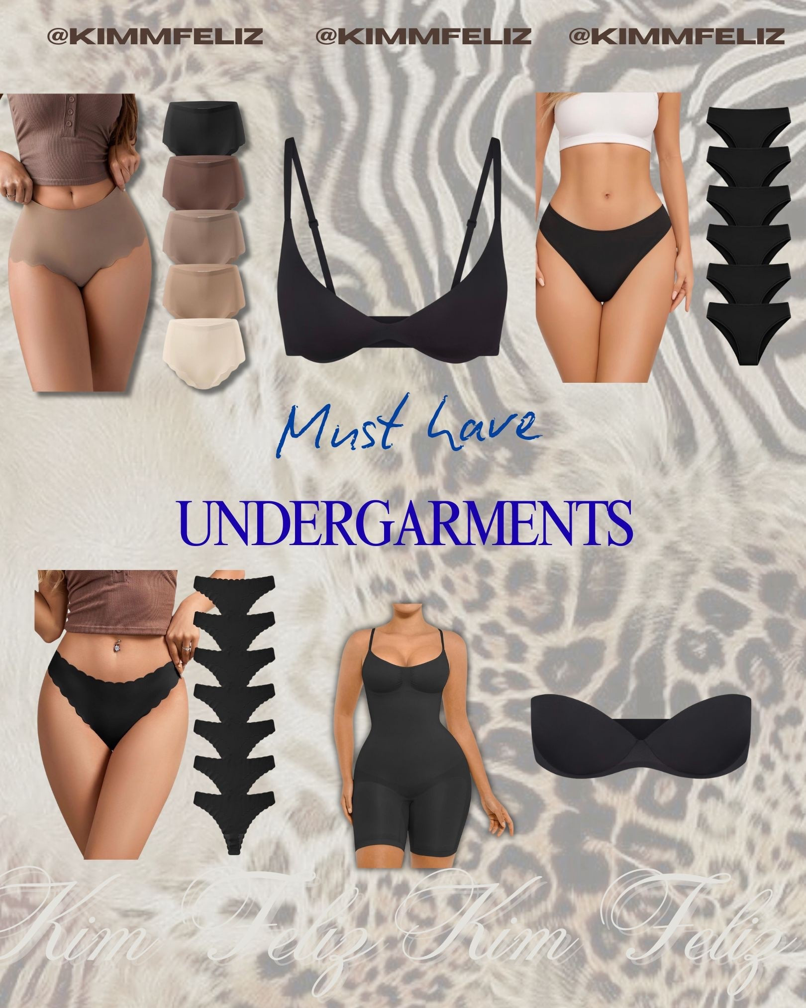 My must have undergarments that I own and wear daily. These are size inclusive and some go up to a 6xl! 

#LTKPlusSize #LTKFindsUnder50 #LTKU