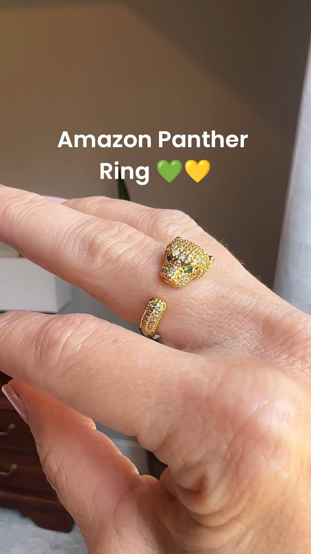 🐆 Amazon panther ring!! So cute for $11. 

#LTKSaleAlert #LTKFindsUnder50 #LTKStyleTip