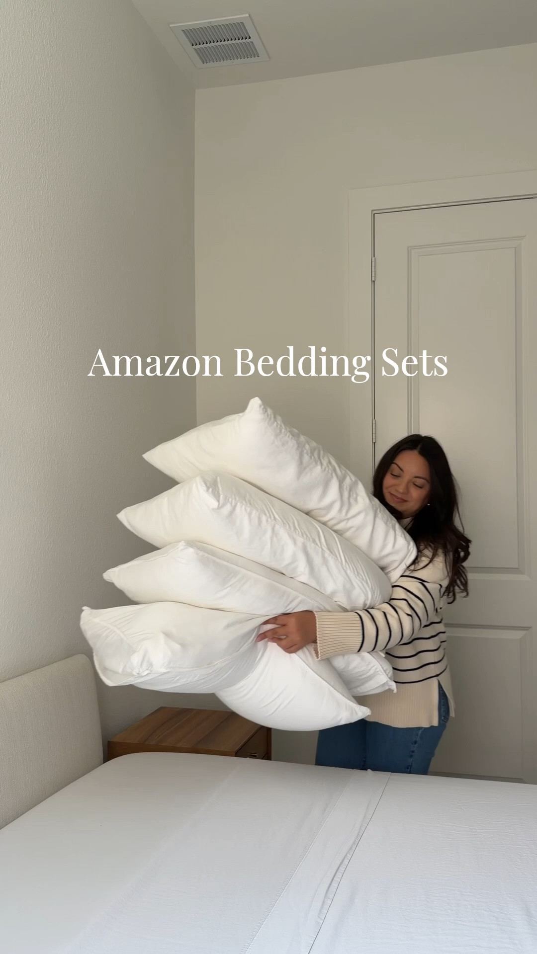 Amazon bedding essentials 🤍