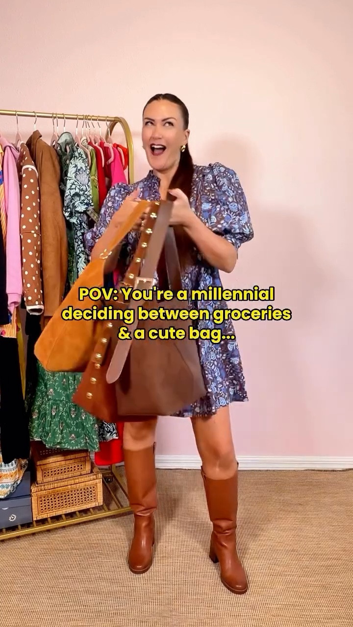 The hardest decision of the week... be honest, which would you choose?

🎯 $40 Target bag or 2 days of groceries

🛍️ $70 Marshall’s bag or 4 days of groceries

✨ $190 Madewell bag or 14 days of groceries

#girlmath #millennial #fallfashion