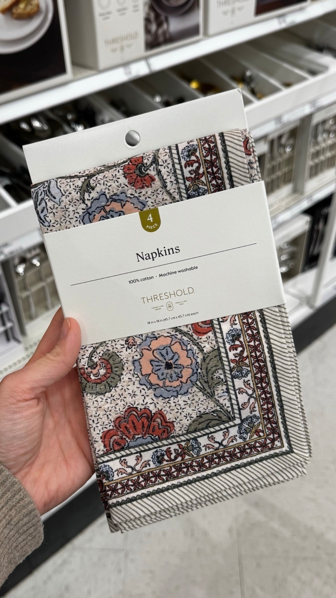 Love the pattern on these cloth napkins from Target! 

#LTKHome