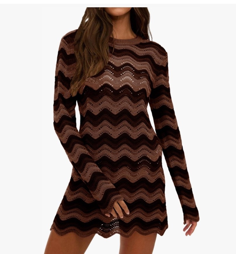 Such a good purchase this bathing suit cover I got it in the brown because it looks better than the black but I also bought a large and it’s absolutely just like Missy print looks so good

#LTKootd #LTKmomlife #LTKSeasonal