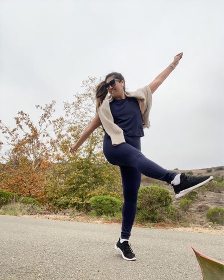 To the cutest matching set ever - comfortable, chic, & machine/dryer friendly! These shoes are mighty comfy too - I always tell people that you can wear these all day to Disneyland without needing to break them in!

I have loved wearing this brand for YEARS and it will definitely be a long-term set in my closet!

Linking the exact leggings and sneakers here 💙 

#LTKshoecrush #LTKstyletip #LTKfit