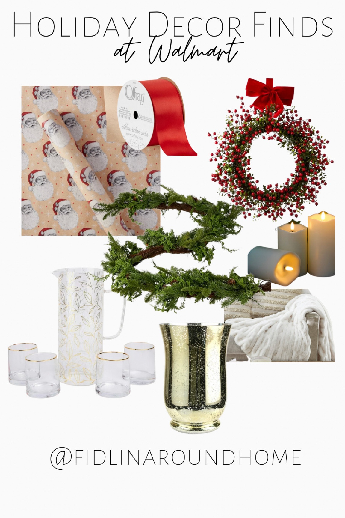 Holiday home decor finds at Walmart! 

#LTKHoliday #LTKSeasonal #LTKGiftGuide