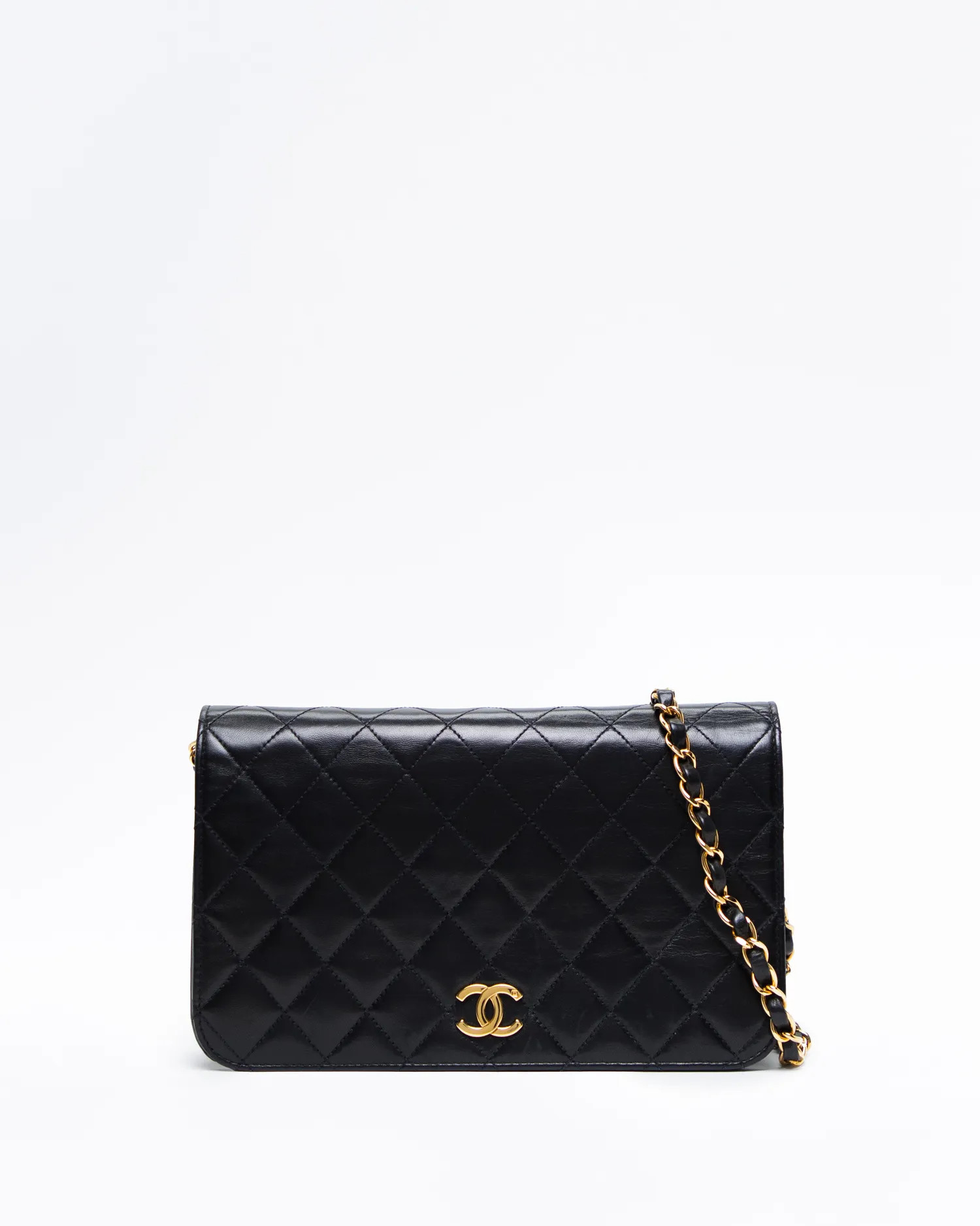 Vintage Lambskin Quilted Full Flap Bag | Vivrelle